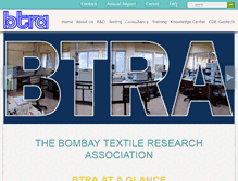Tablet Screenshot of btraindia.com